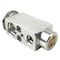 Truckair Exp. Valve - Block-Flange, Category: Expansion Valve, Type: Block, Style: Flange - Oring, Inlet 12-1608G - alternate 2
